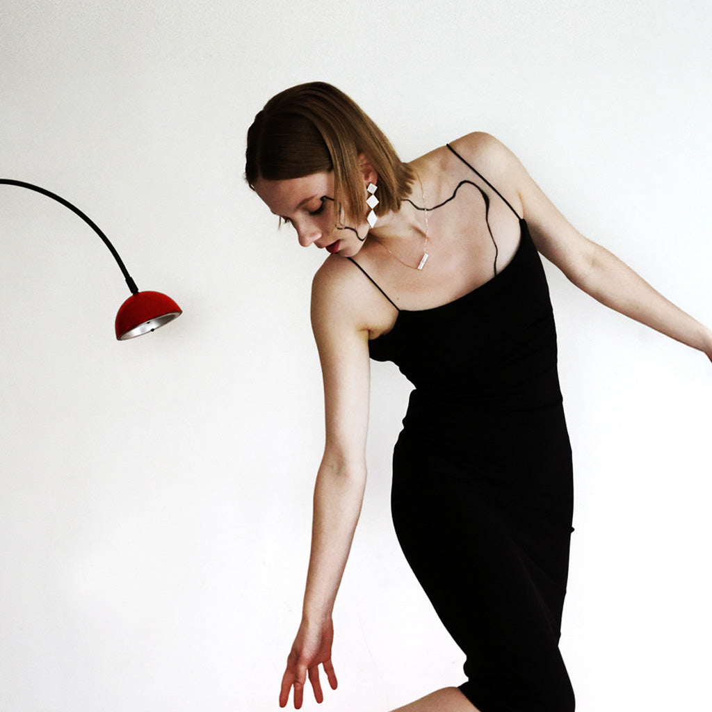 水紋系列 Wave Series - 三重水紋耳環