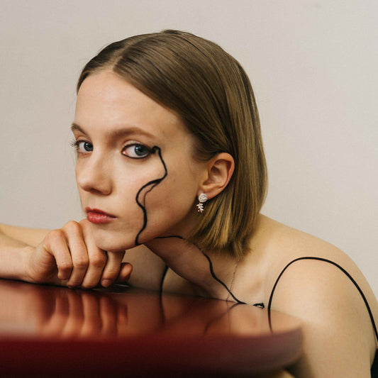 Beans Series - 金屬Beans耳環 Metal Beans Earrings