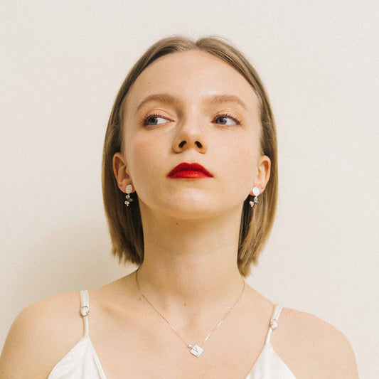 Beans Series - 珍珠Beans耳環 Pearl Beans Earrings