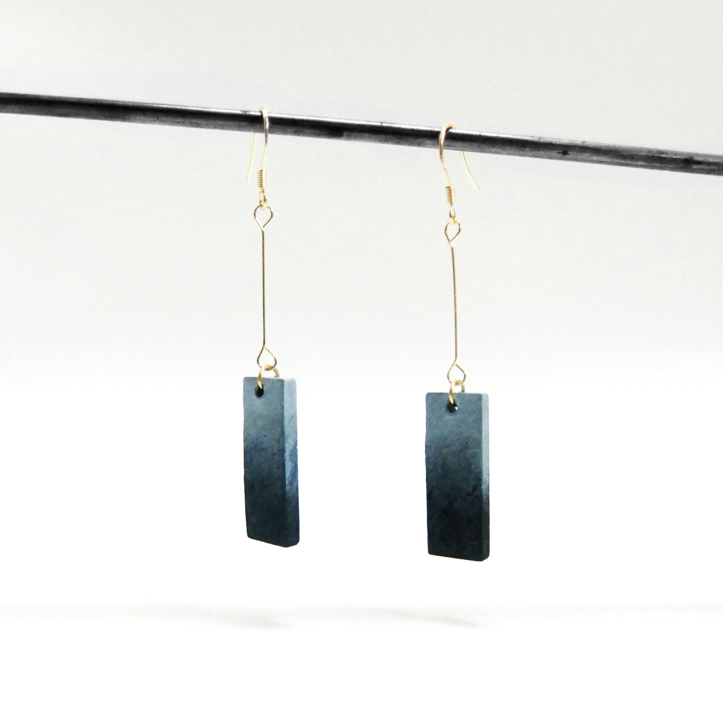 彩墨系列|彩墨畫水泥耳環 Colour Ink wash Series| Cement Earrings