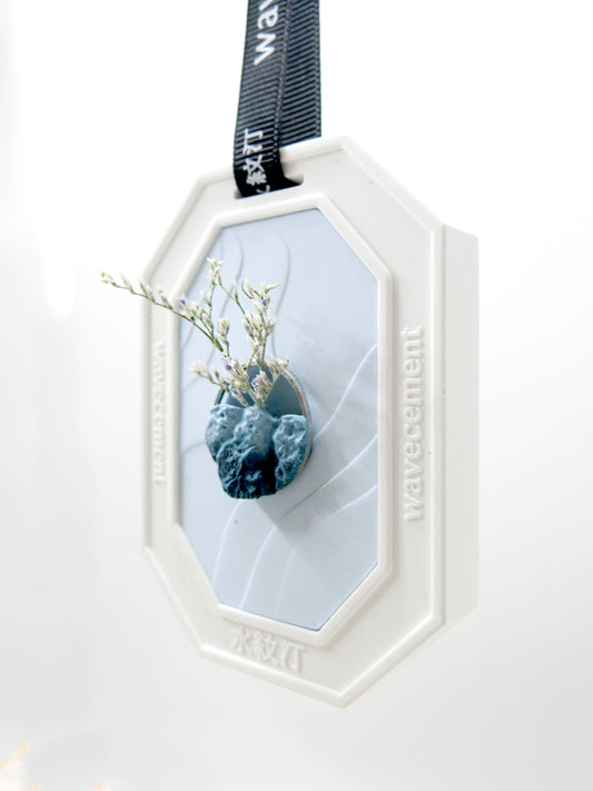 水紋汀居家擺設系列|天空園擴香牌(藍)  Wavecement Home|Sky Garden Diffuser Octagon (Blue)