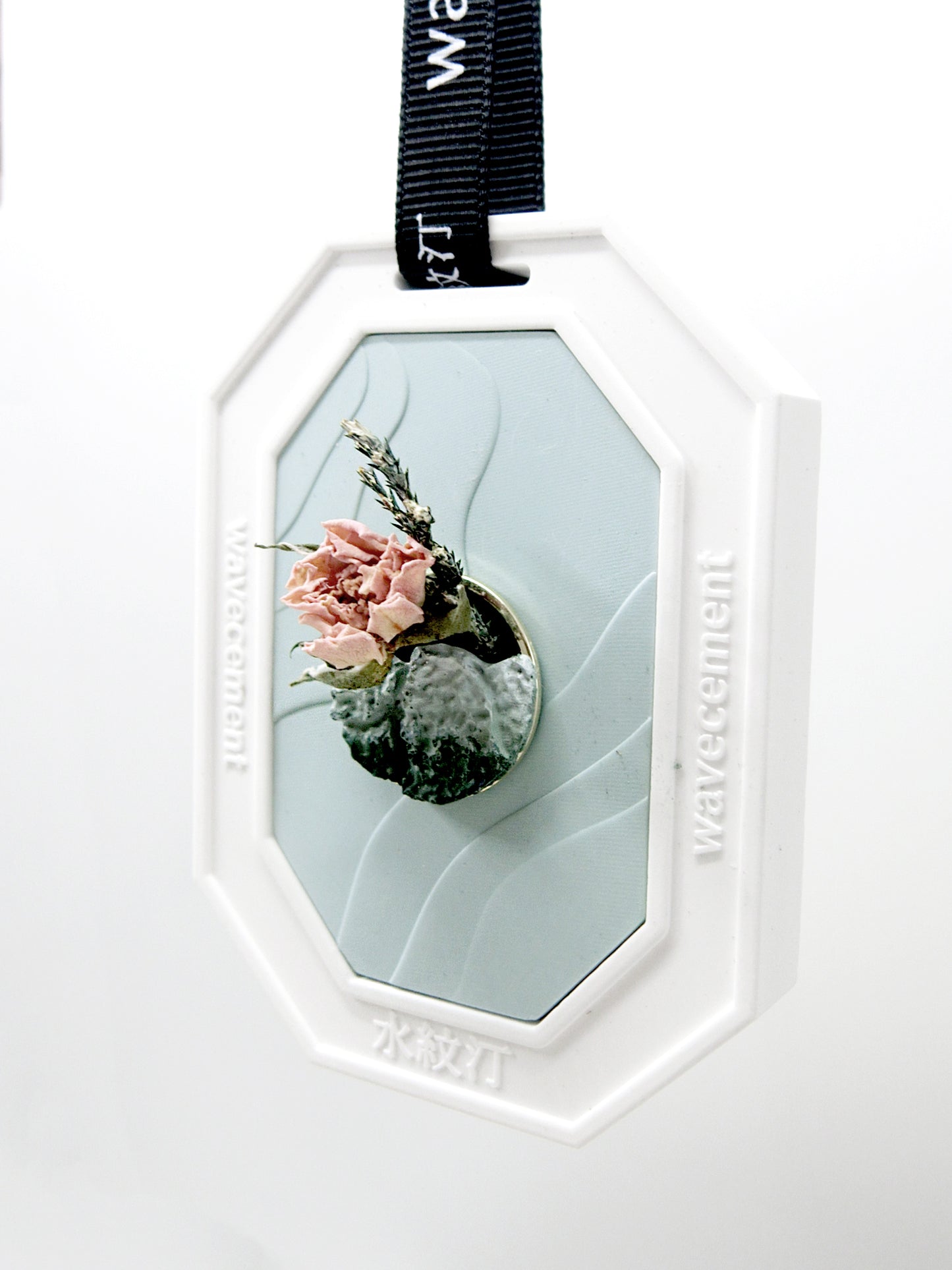 水紋汀居家擺設系列|天空園擴香牌(綠)  Wavecement Home|Sky Garden Diffuser Octagon (green)