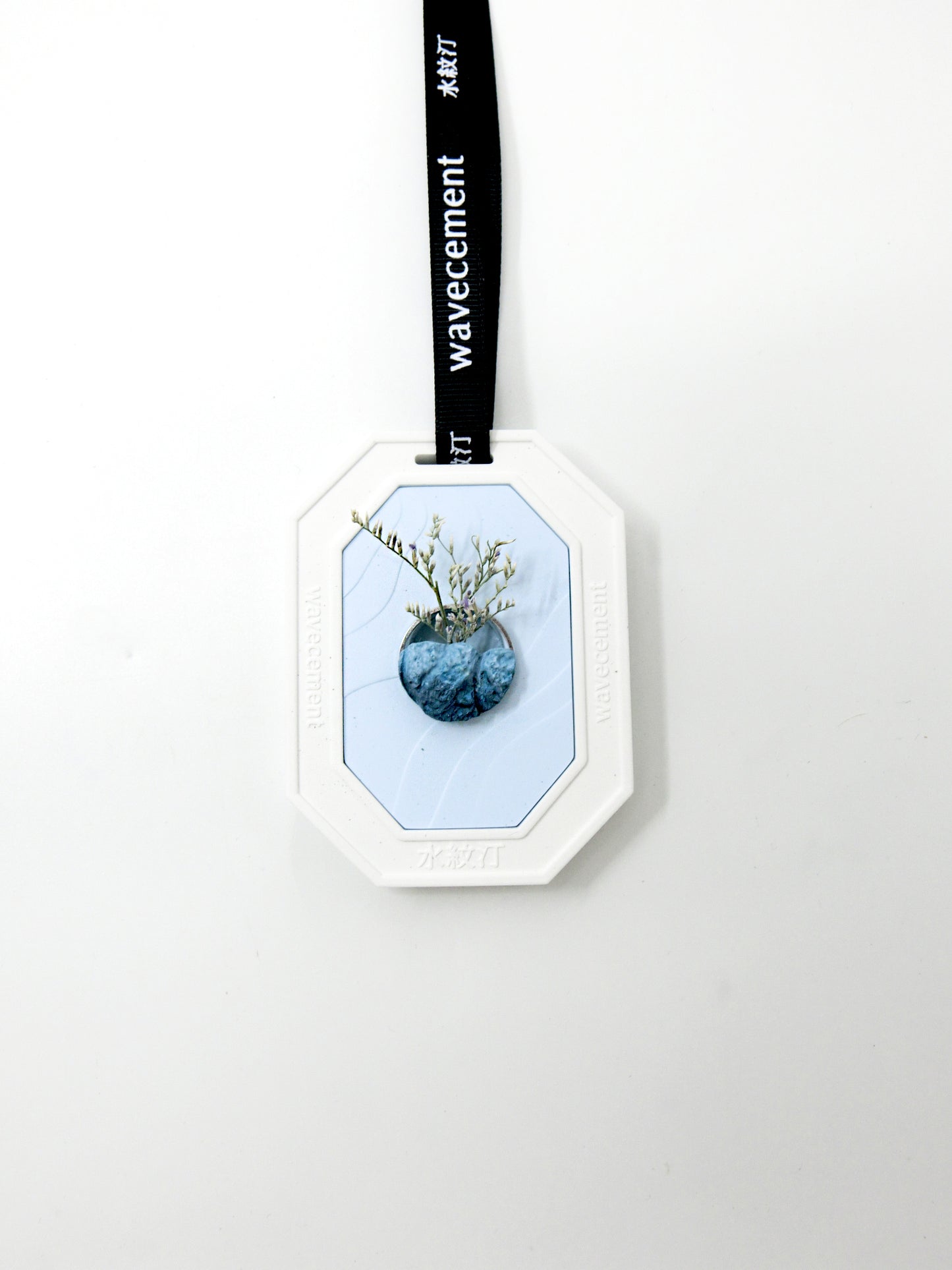 水紋汀居家擺設系列|天空園擴香牌(藍)  Wavecement Home|Sky Garden Diffuser Octagon (Blue)