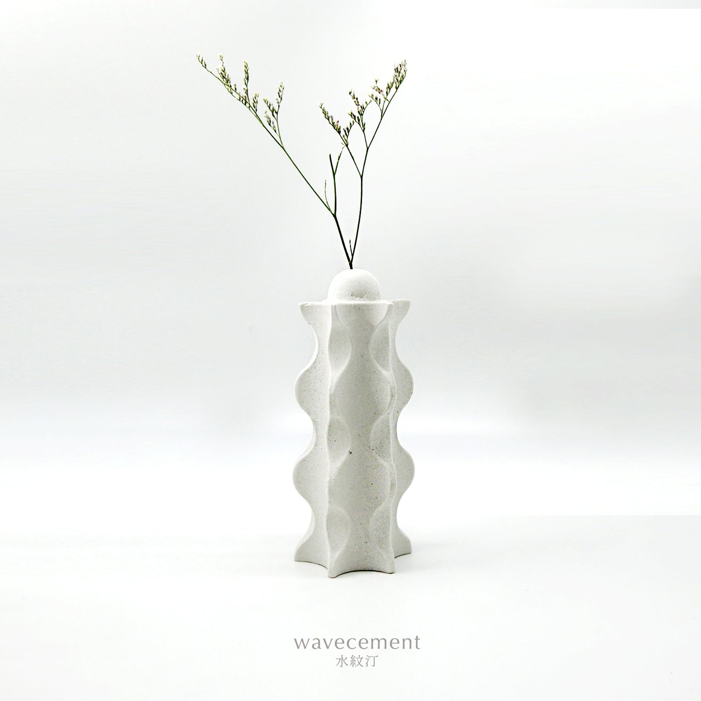 水紋汀居家擺設系列|水泥擴香花器 Ⅳ wavecement Home|Cement Vases Diffuser Ⅳ