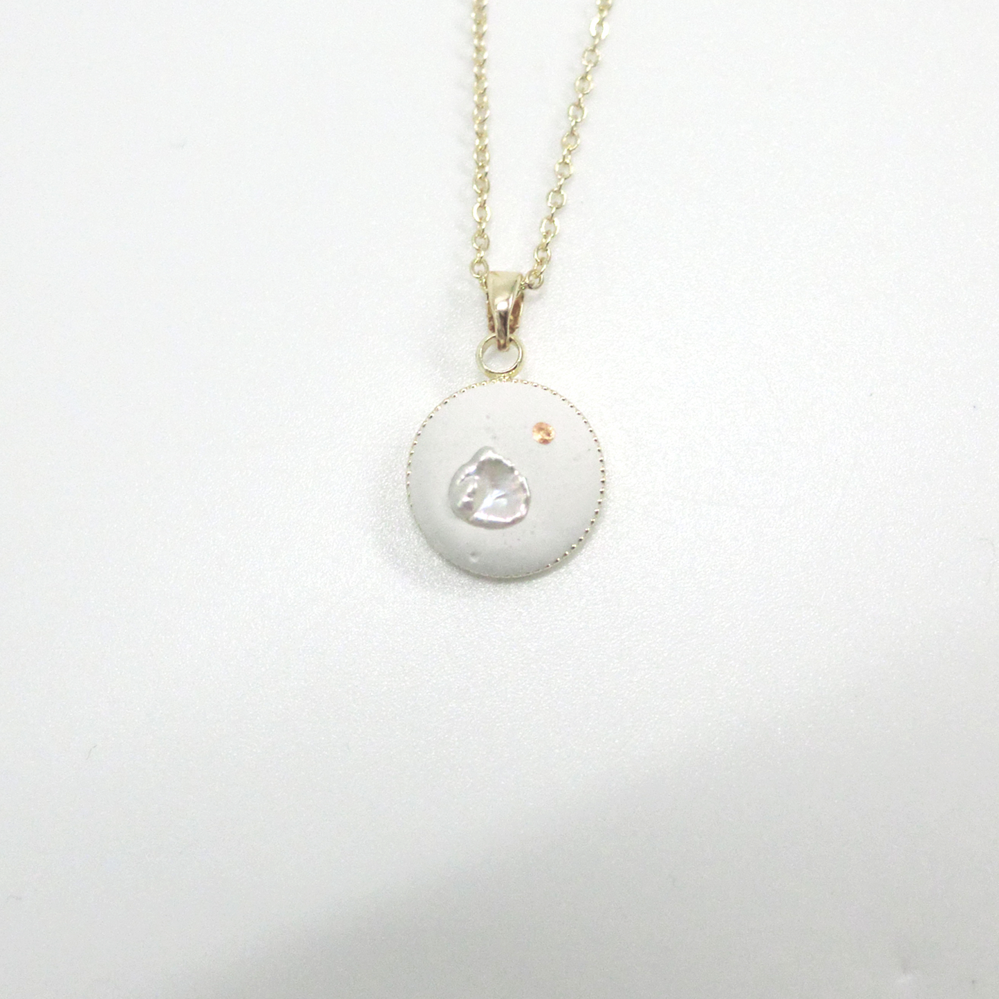 變形珠系列|變形珠水泥項鍊 Baroque Series|Baroque Cement Necklace