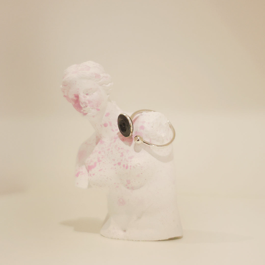 水紋系列｜星際漣漪純銀戒指 Wave Series｜Interstellar Ripple Sterling Silver Ring