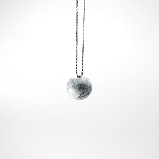 月球系列｜圓月水泥項鍊 Moon Series｜Full Moon Cement Necklace