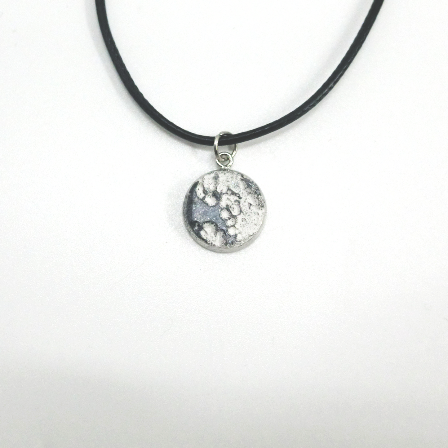 月球系列｜月球表面水泥項鍊 Moon Series｜Moon Pattern Cement Necklace